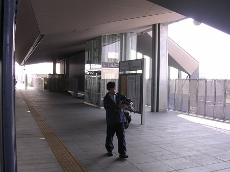 竜王駅ホーム