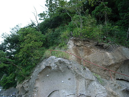 日和山遊歩道の日和山へ上る階段