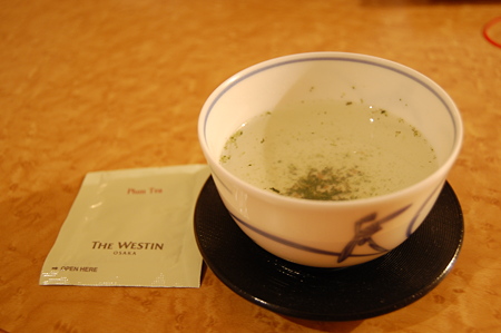 Westin大阪の　梅茶　超ウマウマです