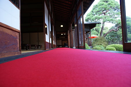 山本亭　表廊下