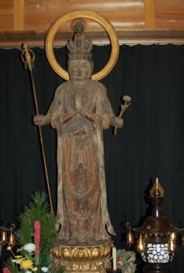 滋賀穴太の里 盛安寺秘仏 十一面観音立像