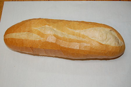 フランスパンの悪い見本