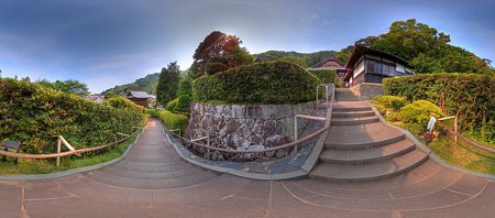 2012年5月19日　臨済寺 姫階段　360度パノラマ写真