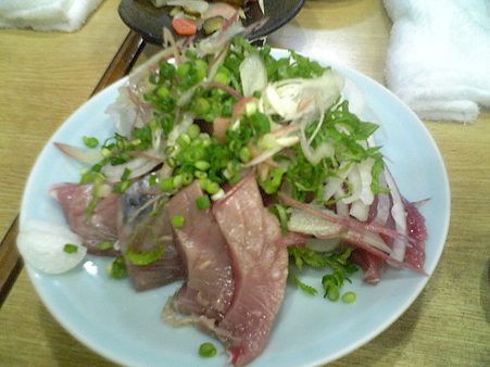 かつおの刺身