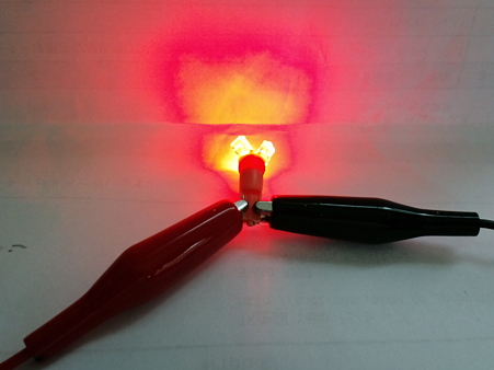 開花型LED3個