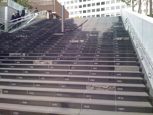 Stairs of the history, Kasumigaseki