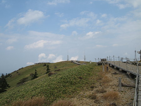 剣山にて