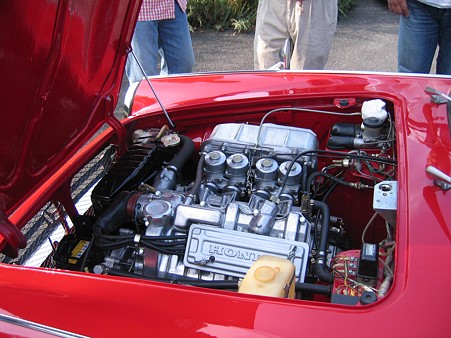 S800のエンジンルーム