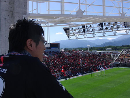 試合開始前