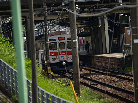 東急8500系(つくし野駅付近)