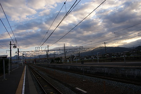 篠ノ井駅の風景