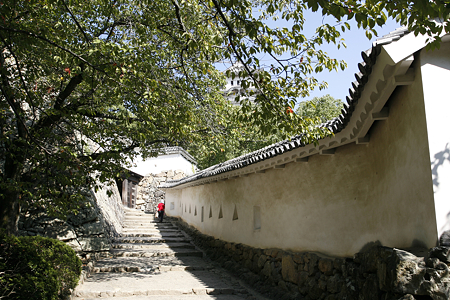 姫路城・ろの門からはの門 - 1