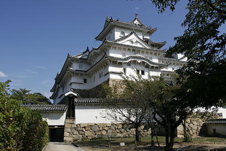 姫路城・にの門からほの門（天守西側） - 1