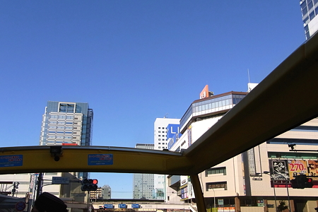 はとバスオープンバスからの風景