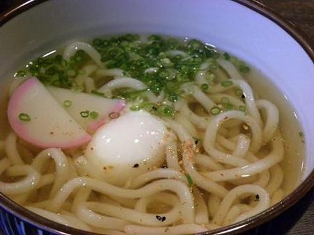 101別府温泉卵うどん