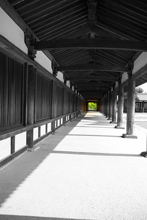 法隆寺 柱