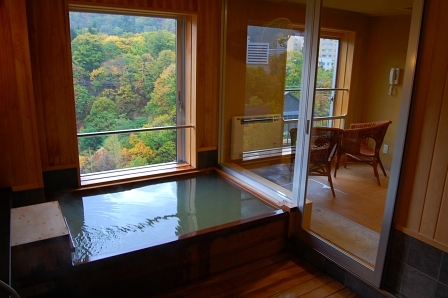 定山渓・ホテル山水 家族風呂