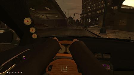 Honda Prelude 車内視点